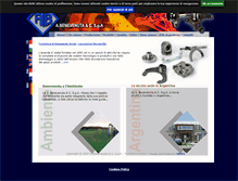 Tablet Screenshot of benevenuta.it